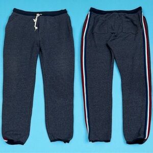 Sol Angeles Blue Sweatpants Comfort Lounge Casual Red White‎ and Blue Men's L